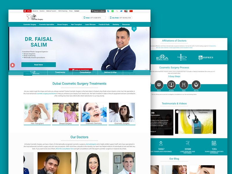 Dubai Cosmetic Surgery Web Image